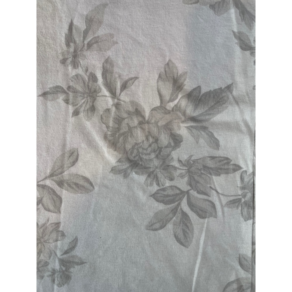 Hollister California Mens Floral Graphic T-Shirt White Grey Blue Cathedral M - Picture 8 of 9